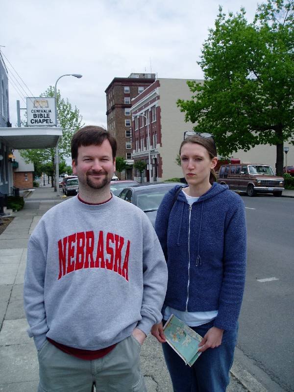 17 Neal and Deb looking suspicious 